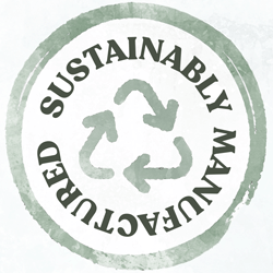 Sustainably Manufactured