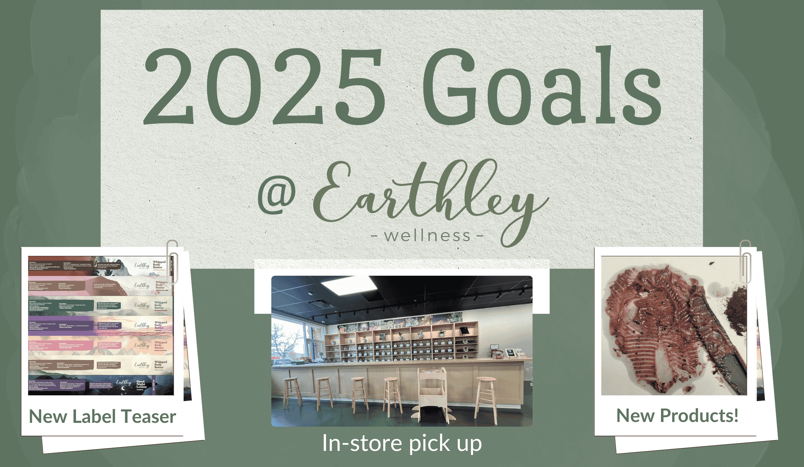 Earthley How Infant Tummy Relief Works infographic with sage green background showing amber dropper bottle with ingredient photos of fennel dill chamomile catnip and peppermint on circular images